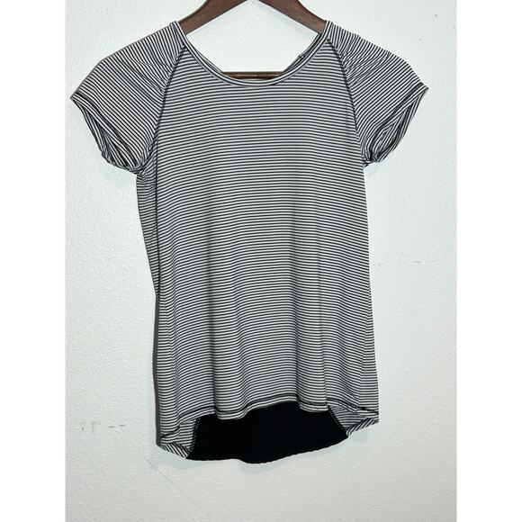 Champion Other - Champion Girls Shirt Black White Stripes Size L 10-12